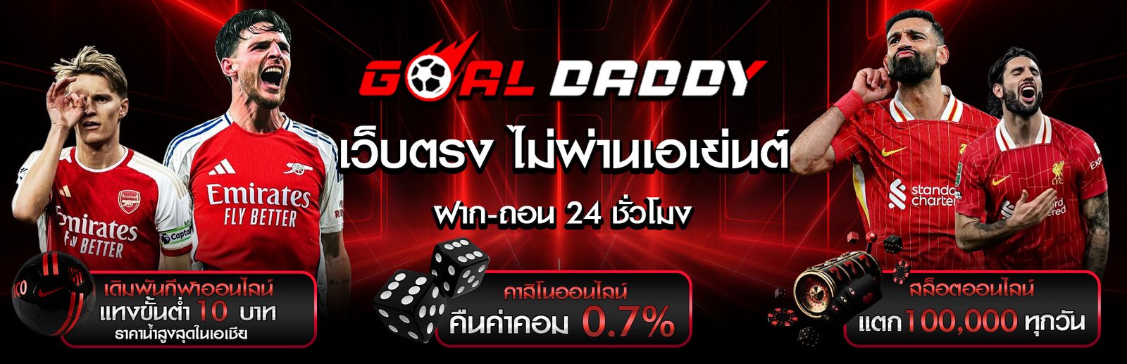 goaldaddy เว็บตรงไม่ผ่าน เอเย่นต์